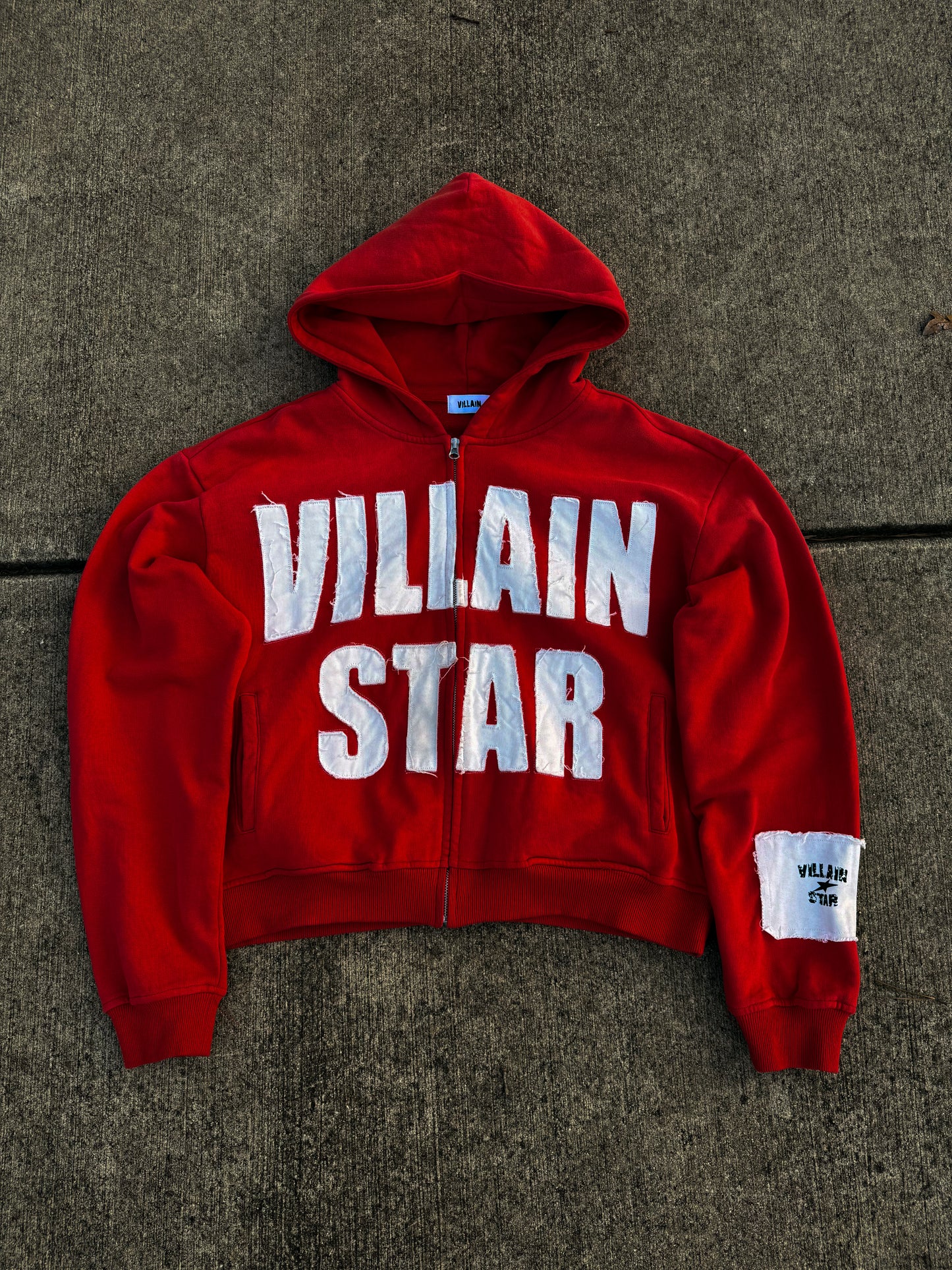 Villain Star Zip Up