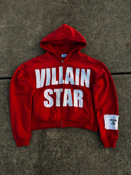 Villain Star Zip Up