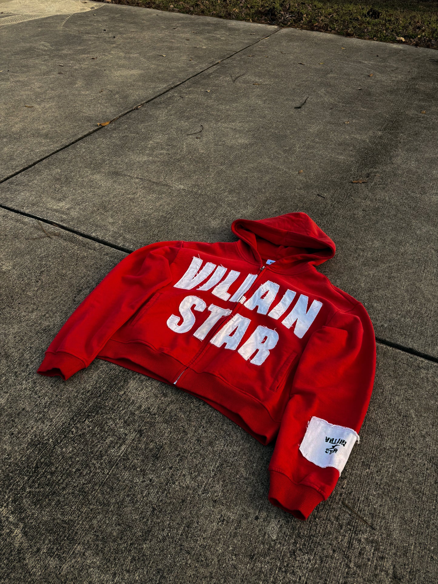 Villain Star Zip Up