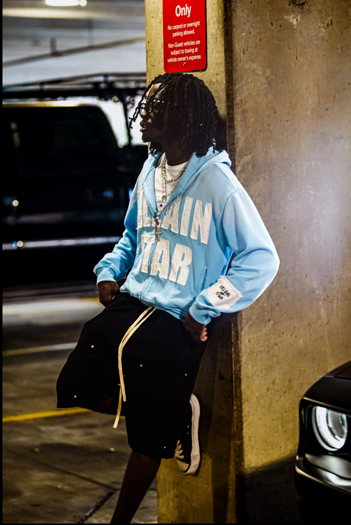 Villain Star Zip Up
