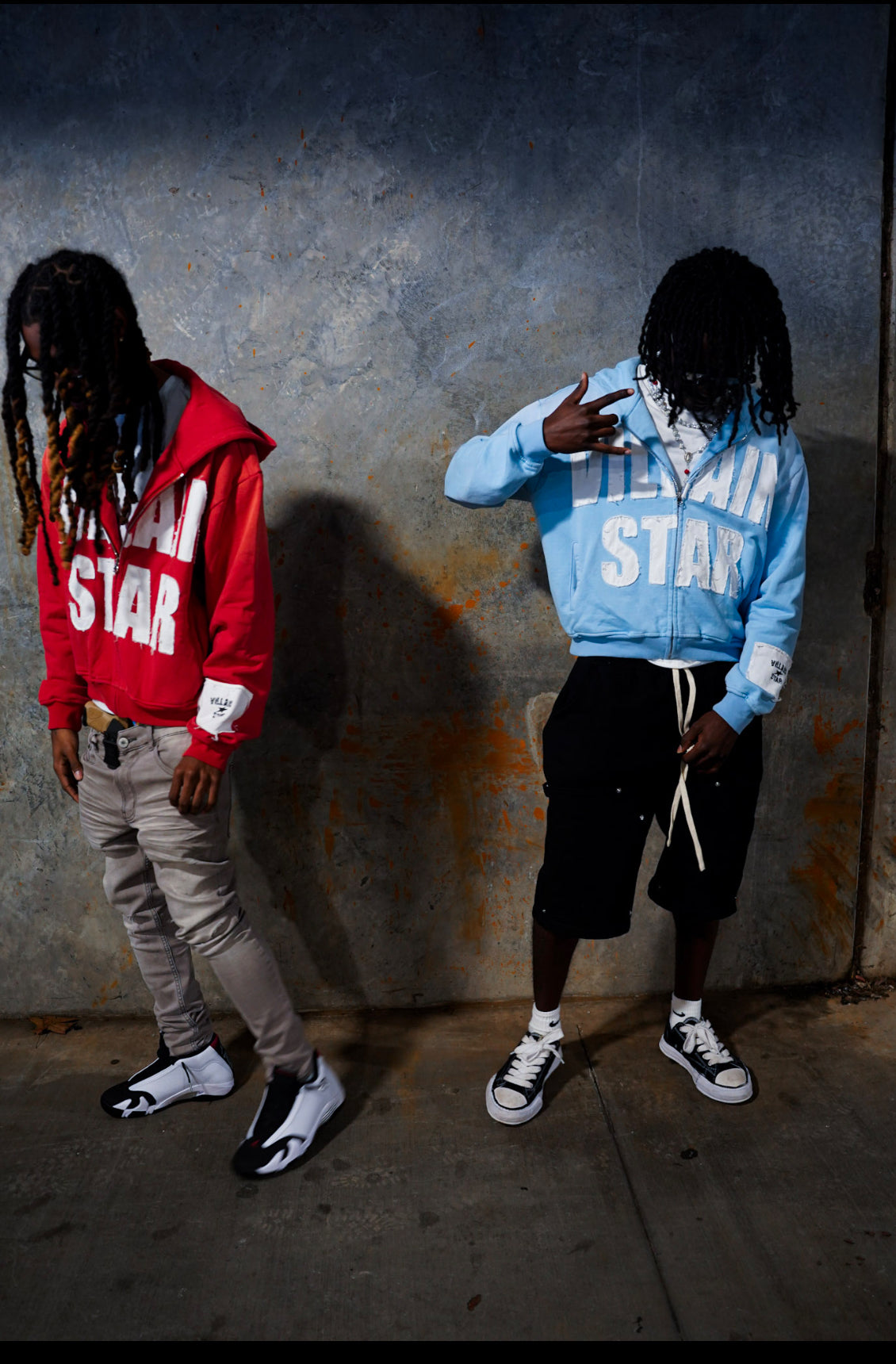 Villain Star Zip Up