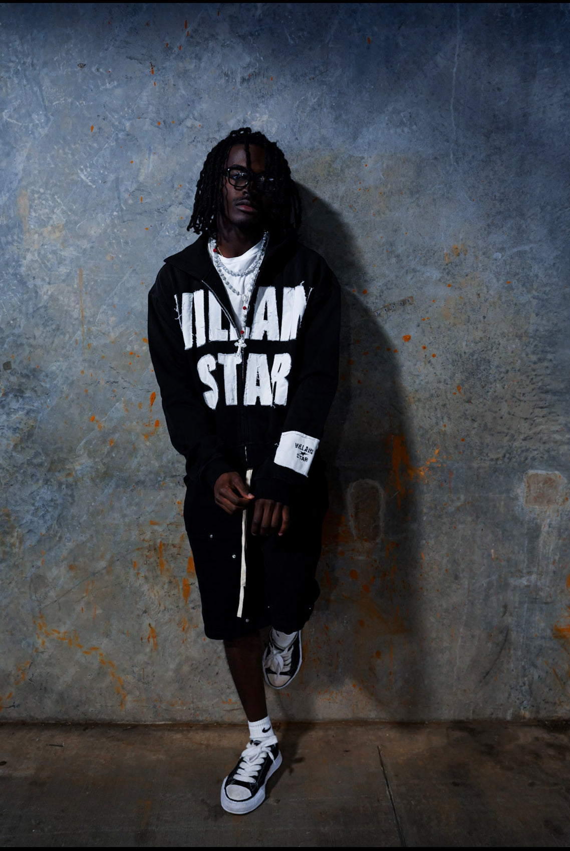 Villian star zip up