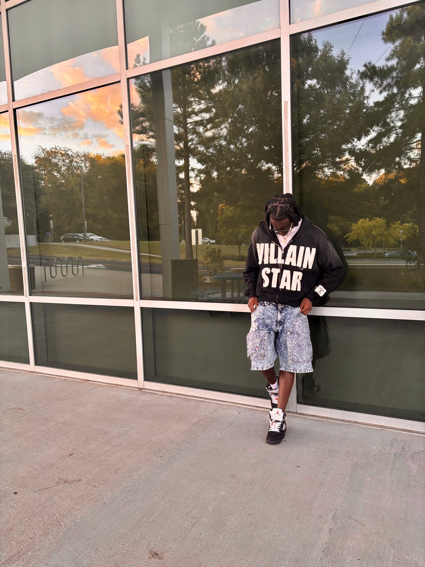 Villian star zip up
